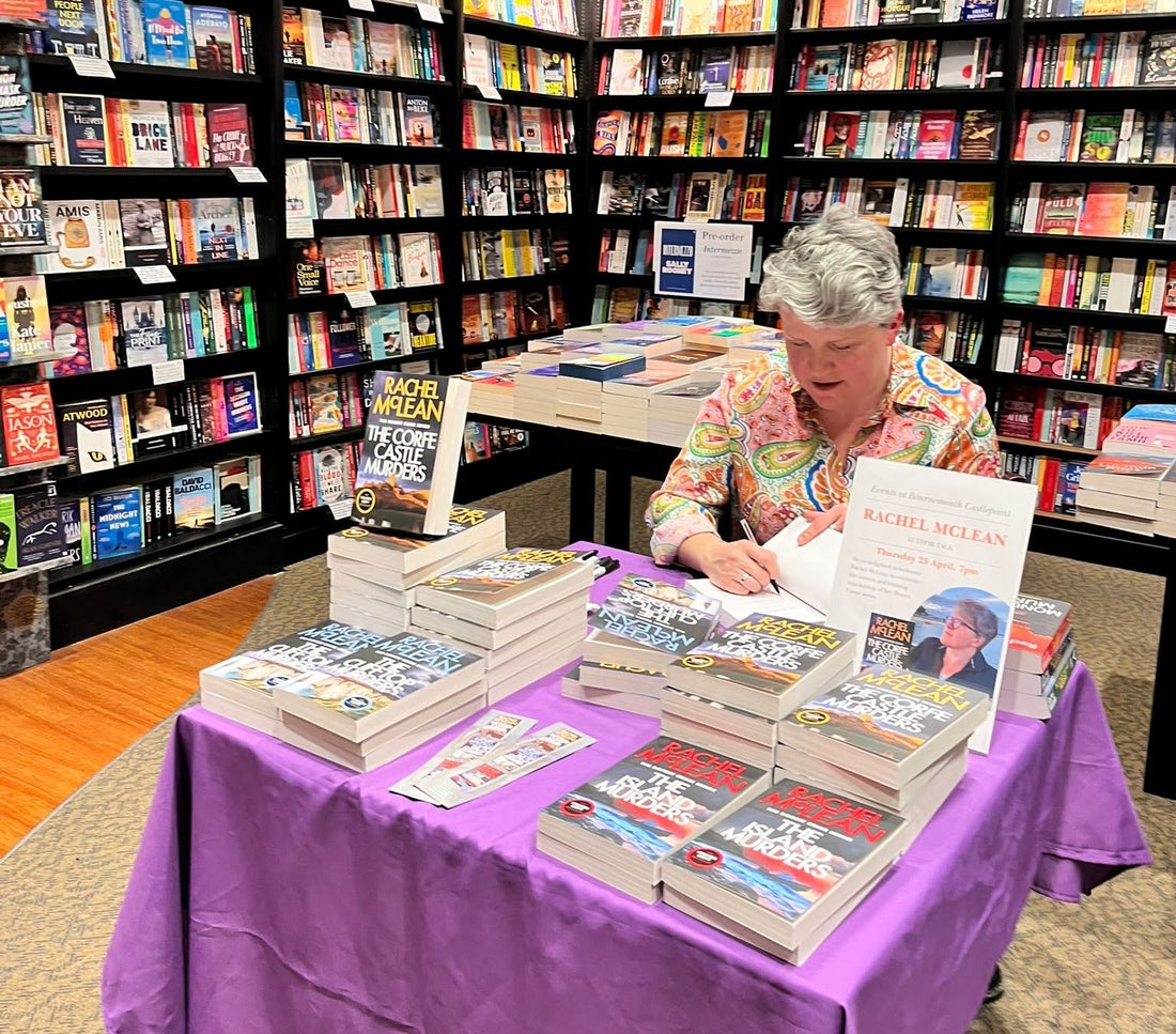 Rachel McLean book signing at Waterstones