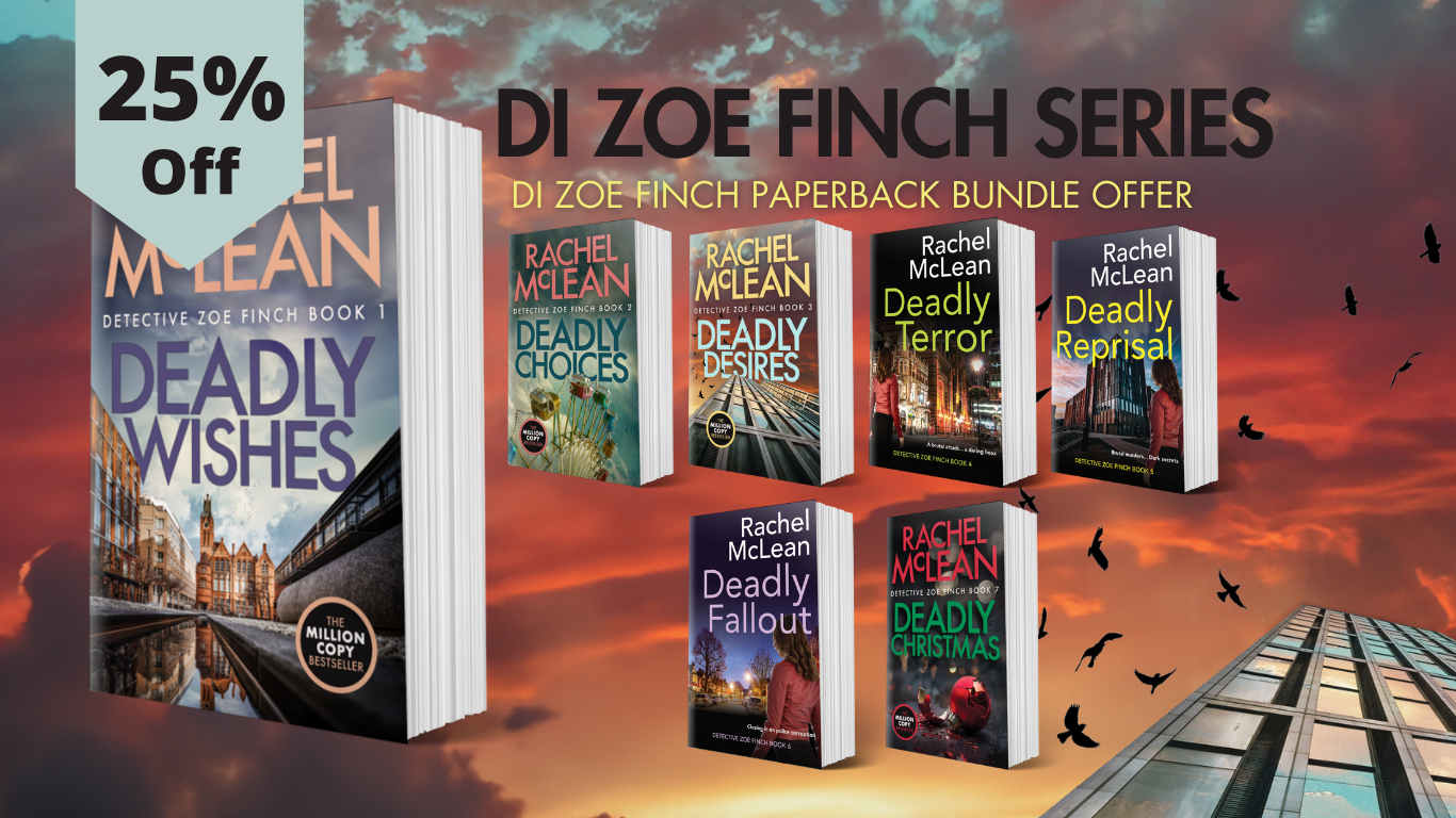 Detective Zoe Finch Series Paperback Bundle – Rachel McLean Books